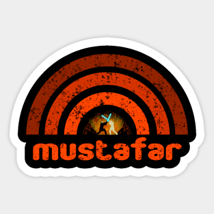 Volcanic Wasteland Sticker